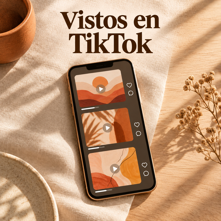Portada con título Vistos en TikTok