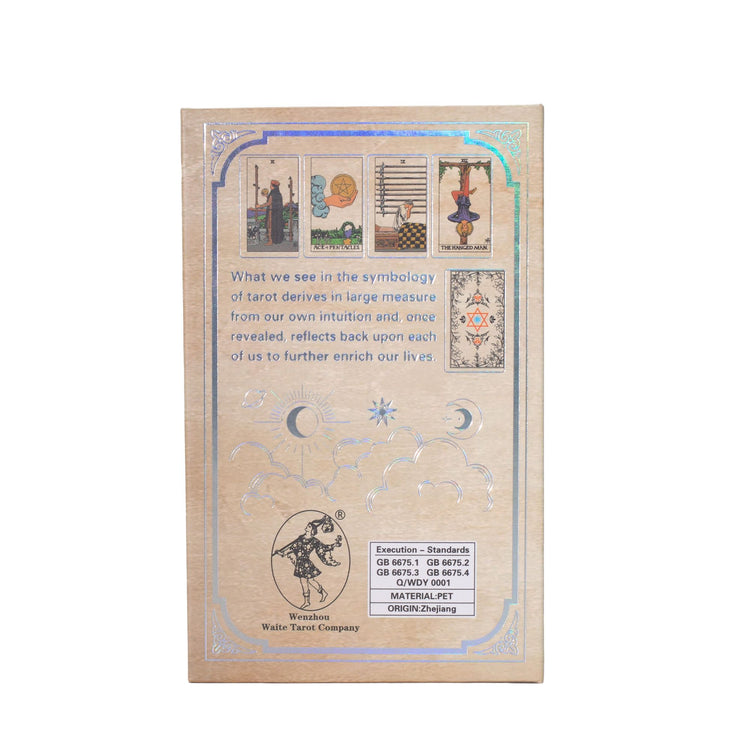 Tarot Waite plateado – Baraja con folleto
