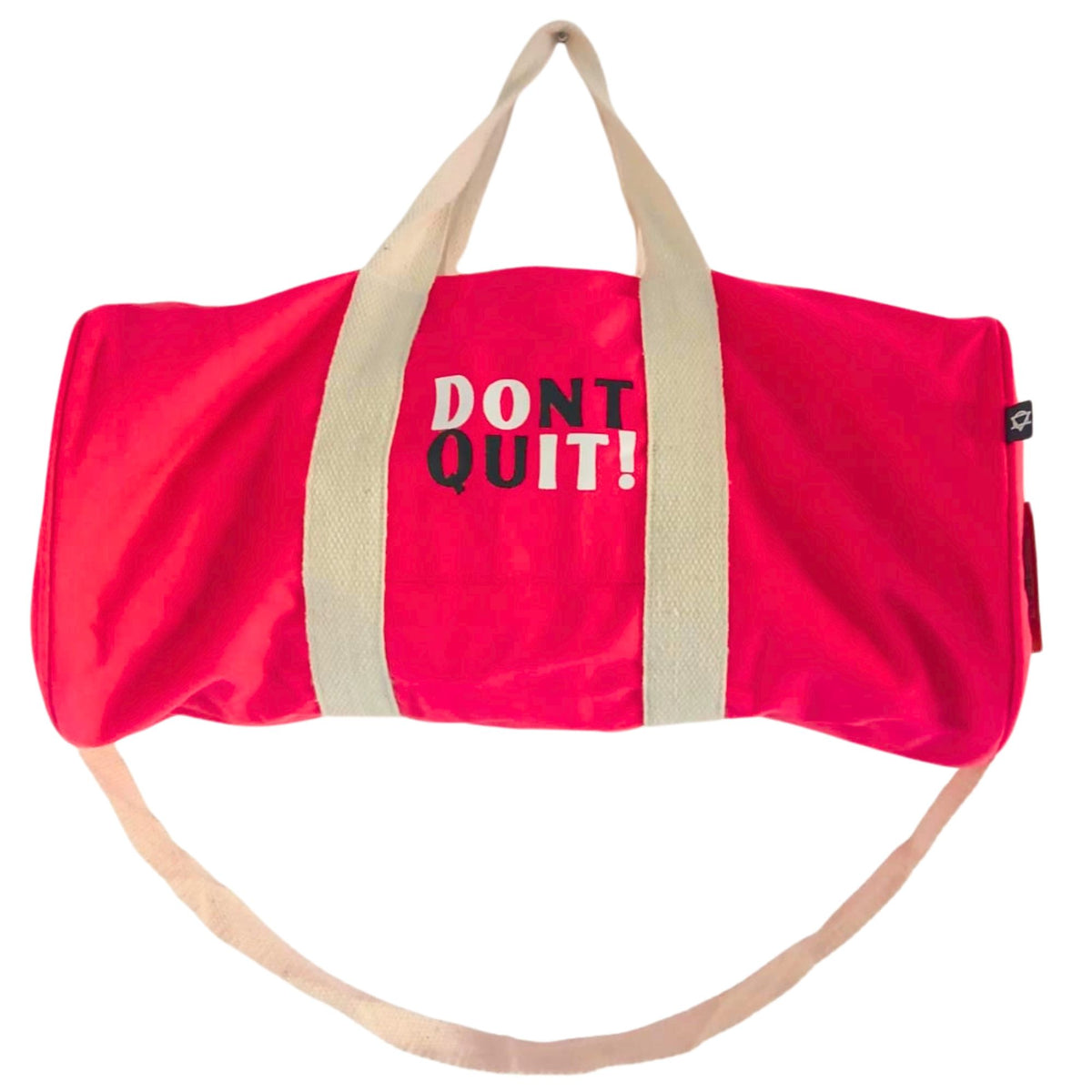 Bolsa de deporte «No te rindas» - Rosa cereza