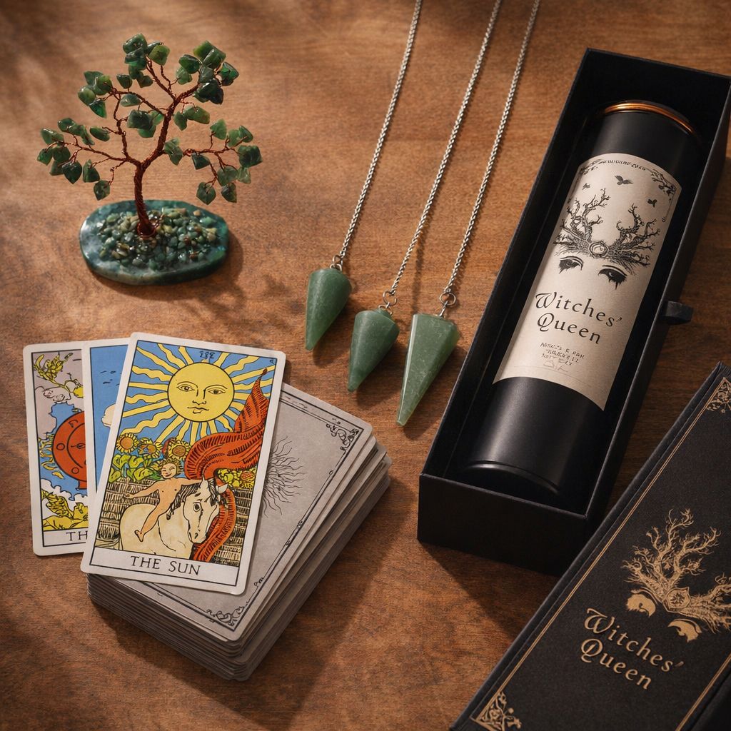Kit de Abundancia – Tarot, aventurina y vela