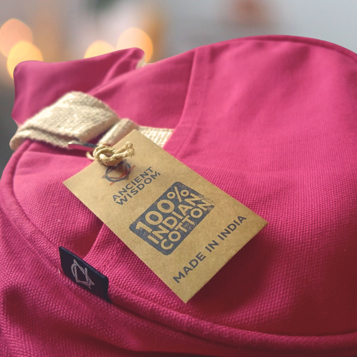 Bolsa de deporte «No te rindas» - Rosa cereza