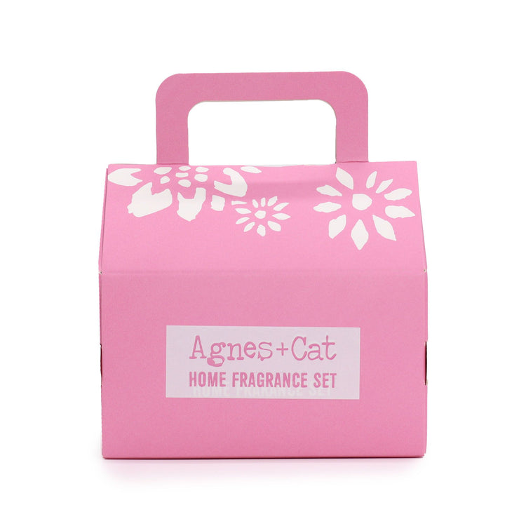 Set de fragancias para el hogar Agnes & Cat – Té y Rosas