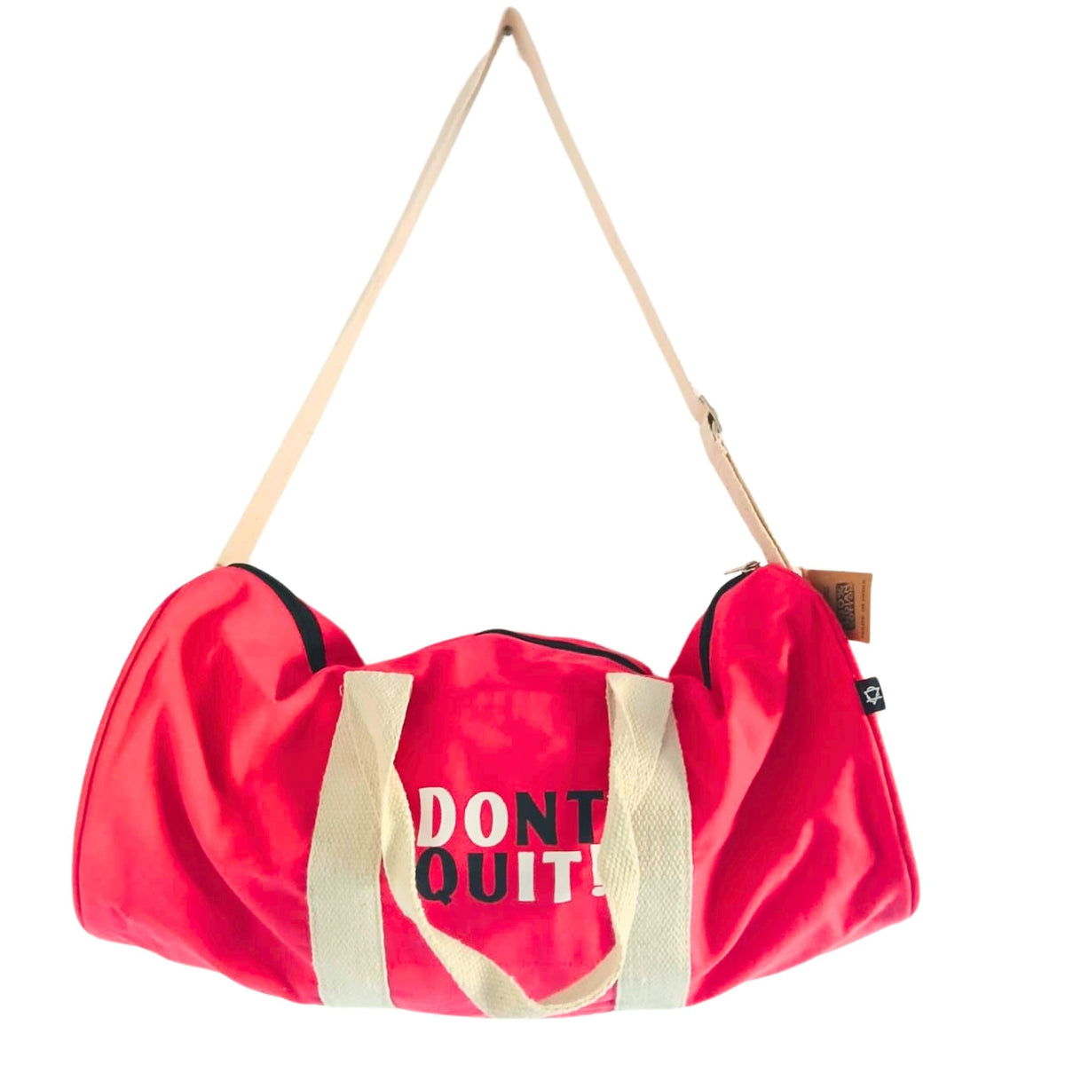 Bolsa de deporte «No te rindas» - Rosa cereza