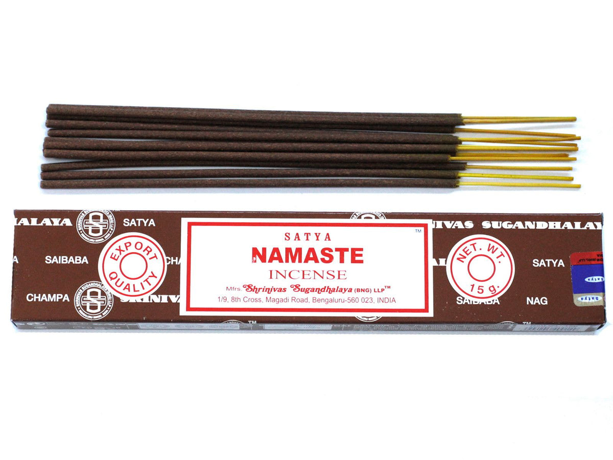 Incienso Satya Namaste – Varillas, 15 g