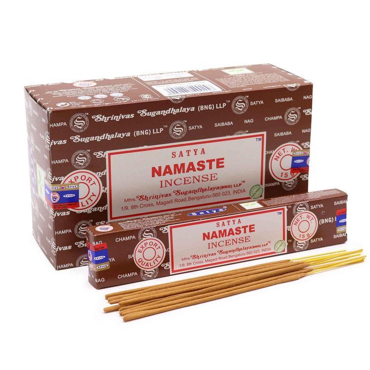 Incienso Satya Namaste – Varillas, 15 g