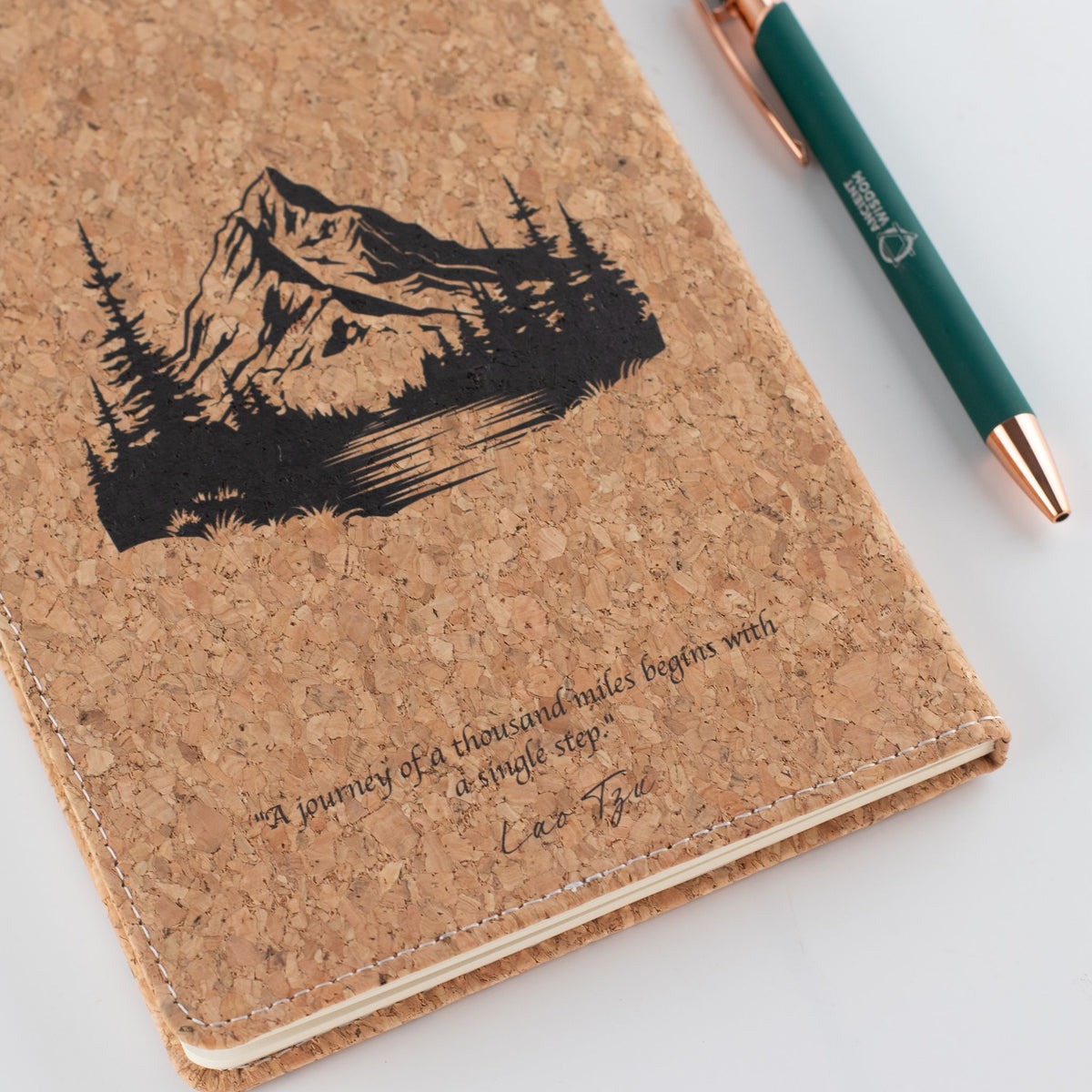 Cuaderno A5 con pantalla LCD borrable – Efecto corcho, 80 hojas
