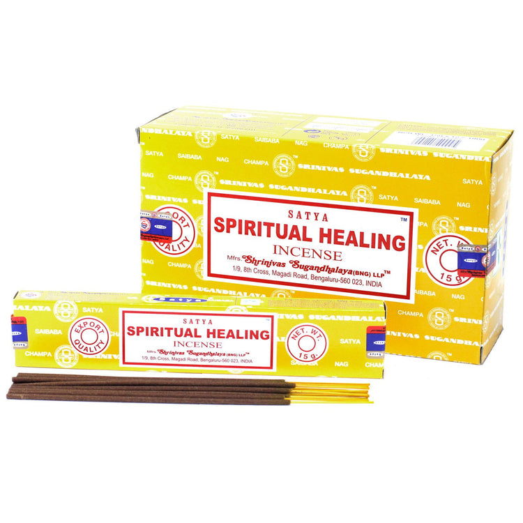 Incienso Satya Sanación Espiritual – Varillas, 15 g