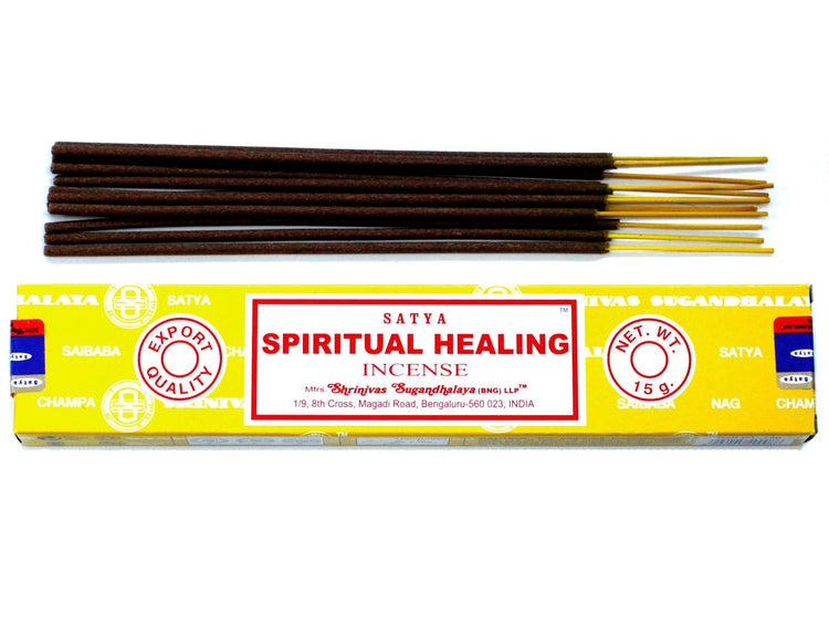 Incienso Satya Sanación Espiritual – Varillas, 15 g