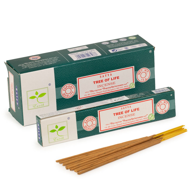 Incienso Satya Árbol de la Vida – Varillas, 15 g
