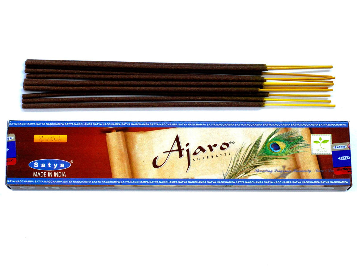 Incienso Satya Ajaro – Varillas, 15 g