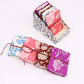 Cuadernos de Algodón con Estampado Floral 7x10cm (display pack)