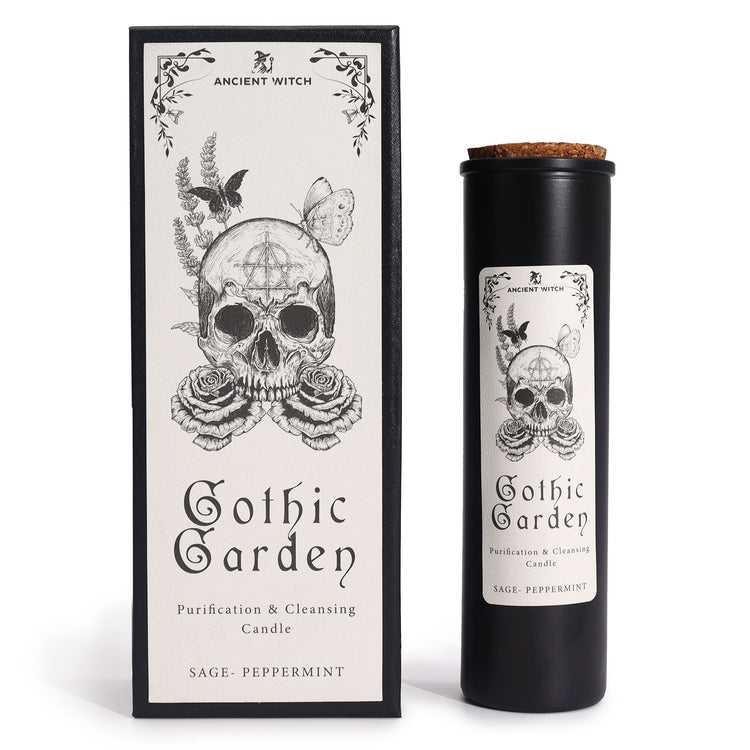 Vela purificadora de brujas - Jardín Gótico