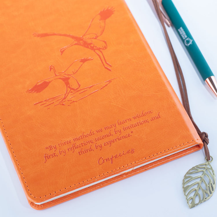 Cuaderno A5 con pantalla LCD borrable – Naranja, 80 hojas
