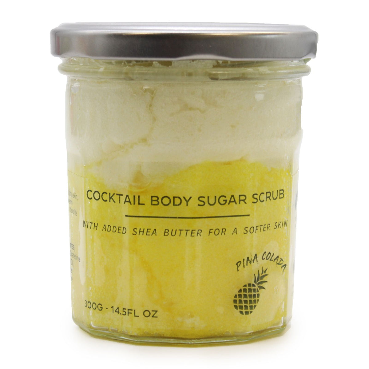 Exfoliante Corporal de Azúcar Perfumado - Piña Colada 300g