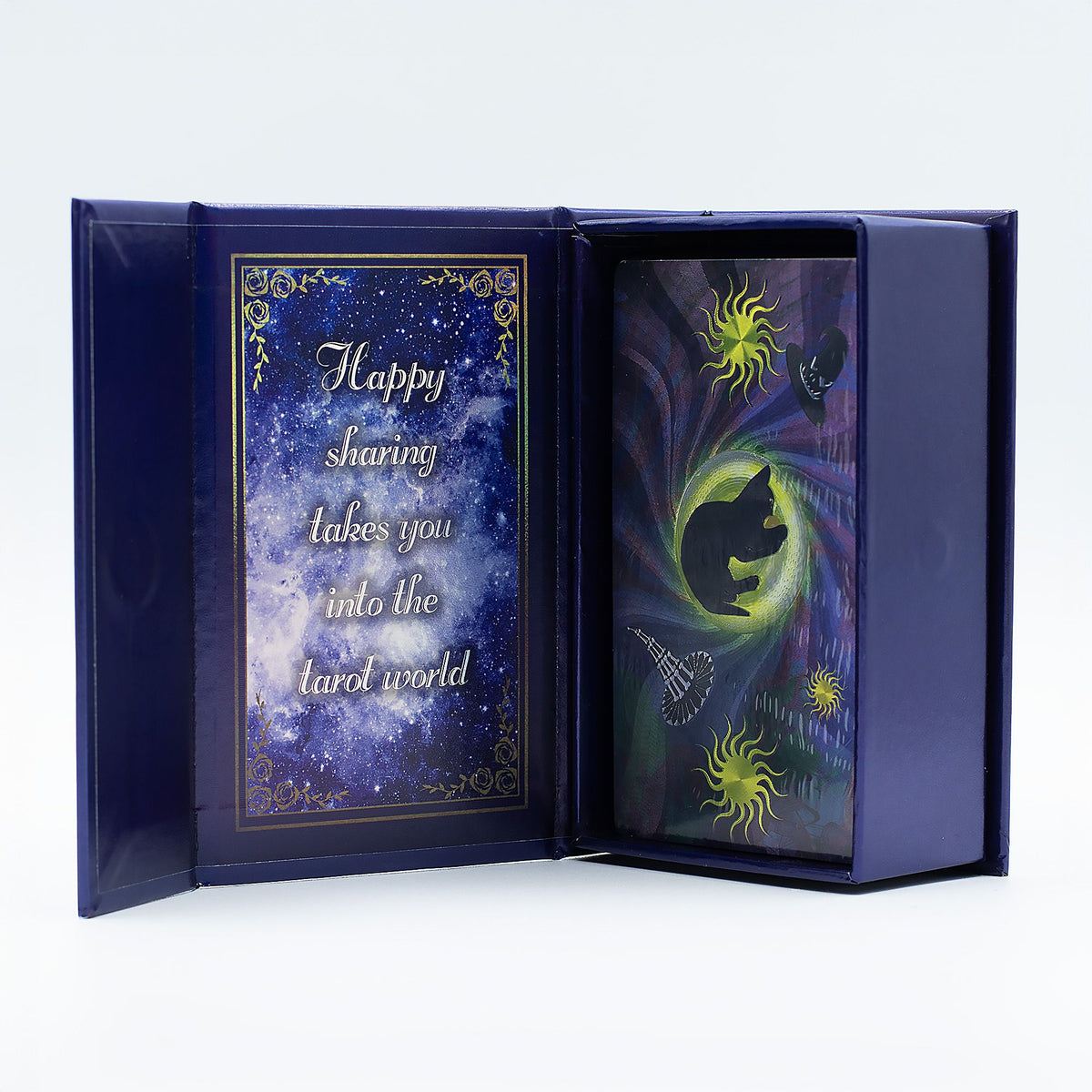 Tarot de la Bruja púrpura – 78 cartas con guía y caja