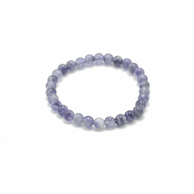 Pulsera de manifestación de piedras preciosas - Amatista - Calma