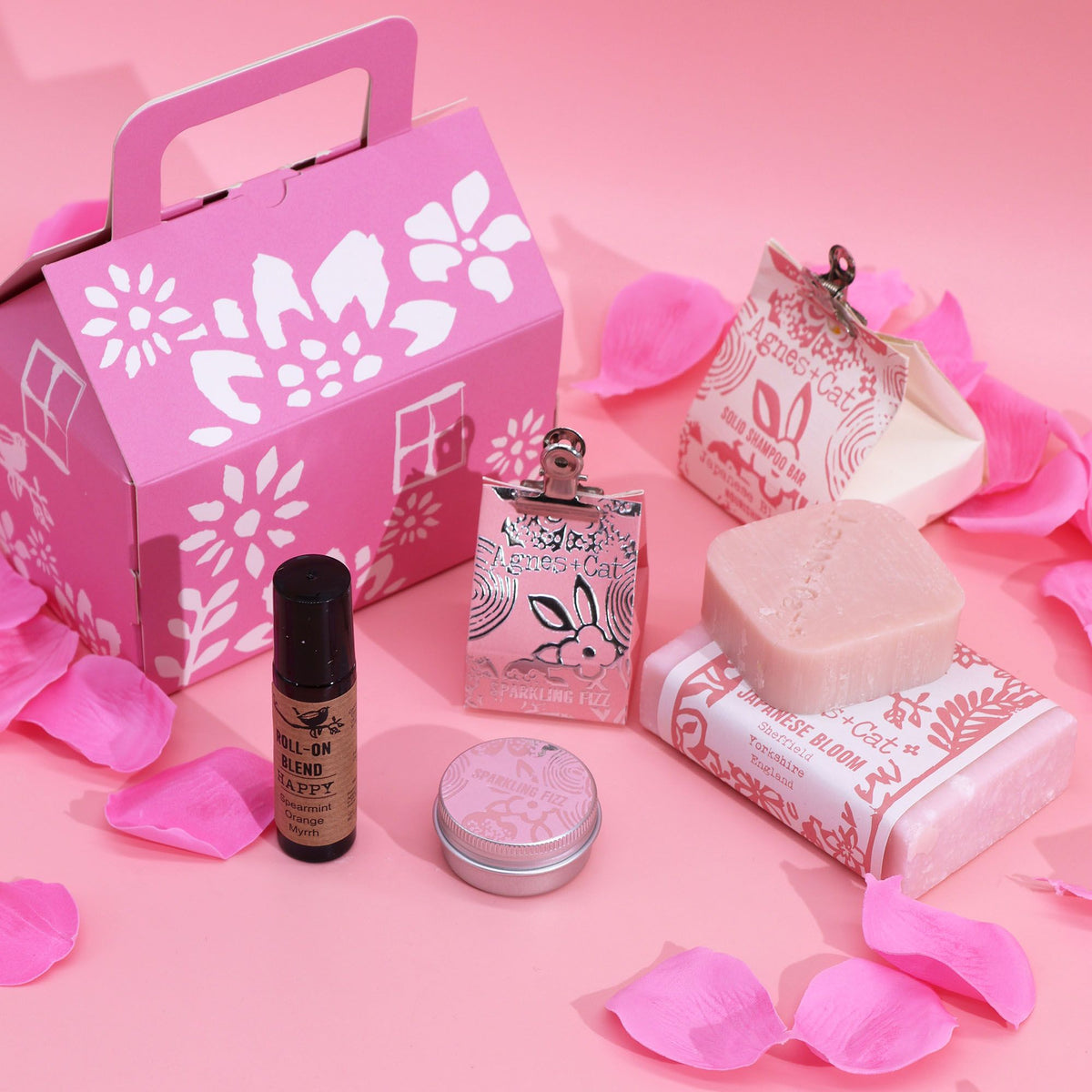 Set regalo de cuidado personal Agnes & Cat – Bloom & Bliss