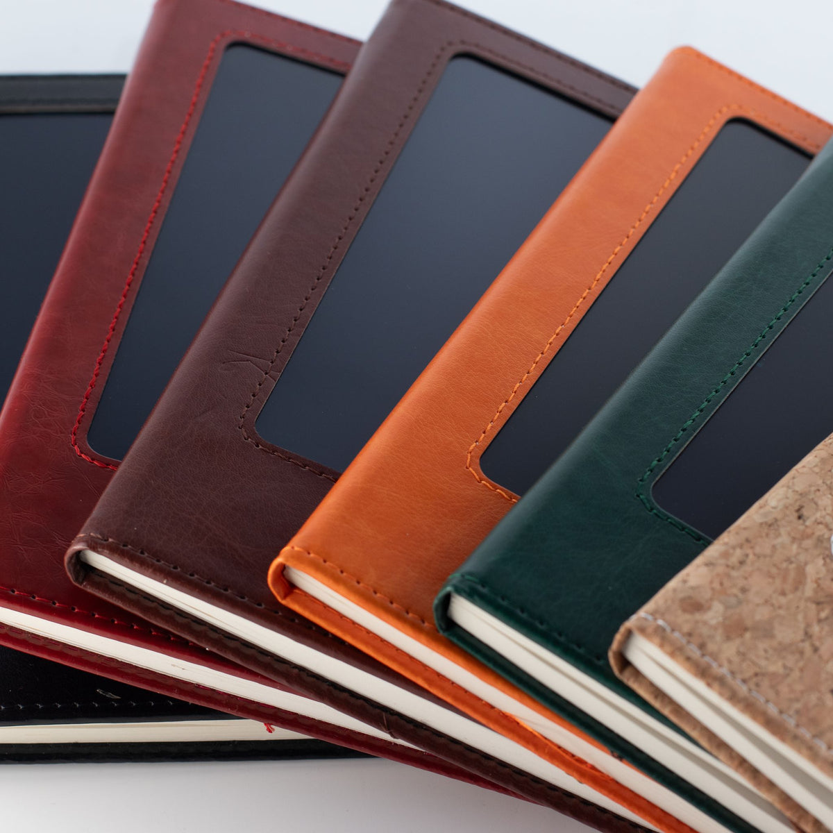 Cuaderno A5 con pantalla LCD borrable – Naranja, 80 hojas