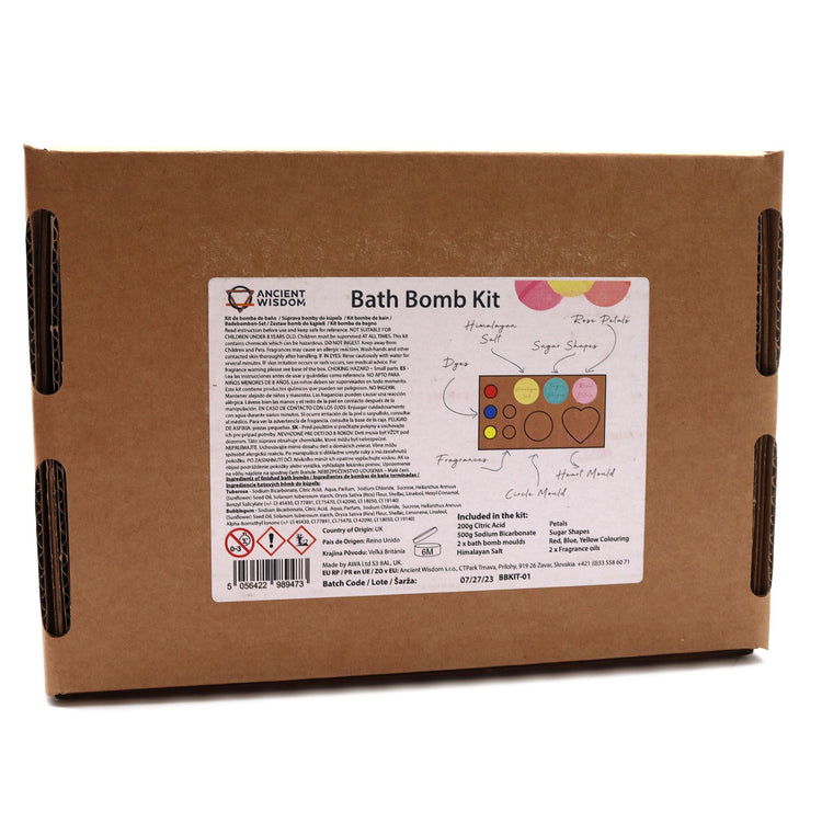 Kit para hacer bombas de baño – Limonada rosa y cítricos