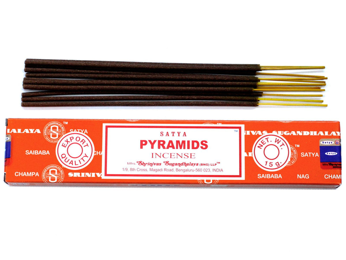 Incienso Satya Pirámide – Varillas, 15 g