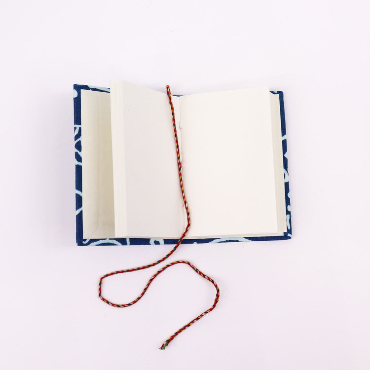 Cuadernos de algodón encuadernados con estampado de bloque 7x10cm (pack expositor)