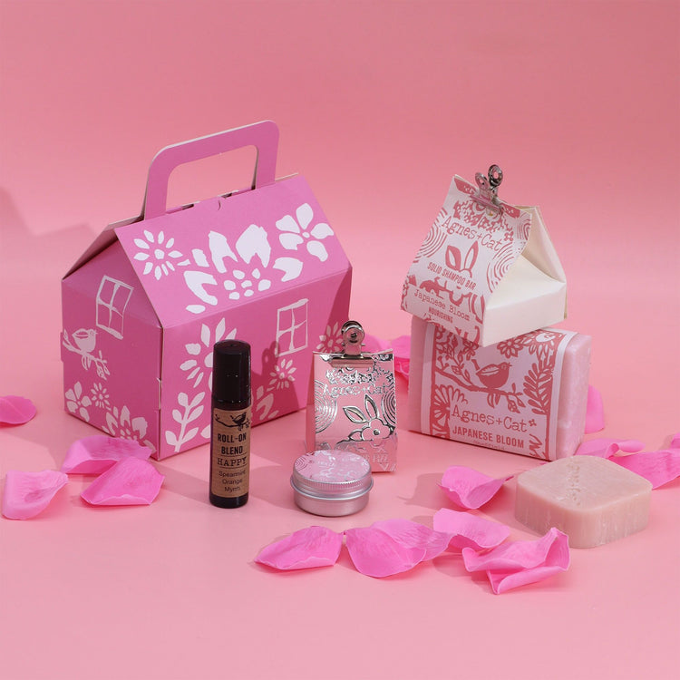 Set regalo de cuidado personal Agnes & Cat – Bloom & Bliss