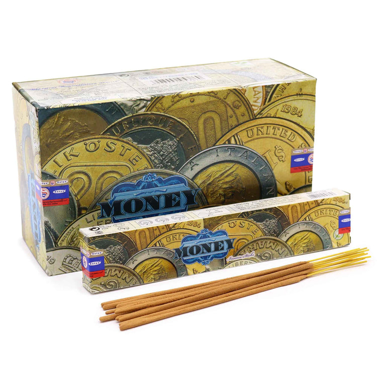 Incienso Satya Dinero – Varillas, 15 g