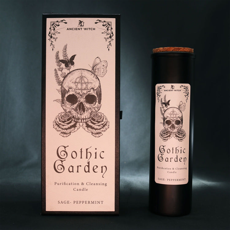 Vela purificadora de brujas - Jardín Gótico