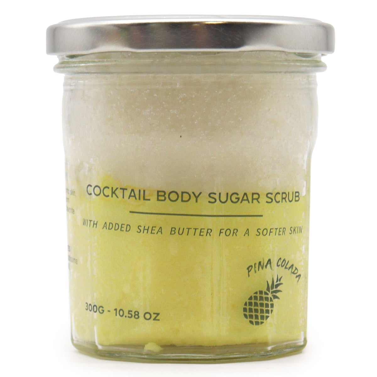 Exfoliante Corporal de Azúcar Perfumado - Piña Colada 300g
