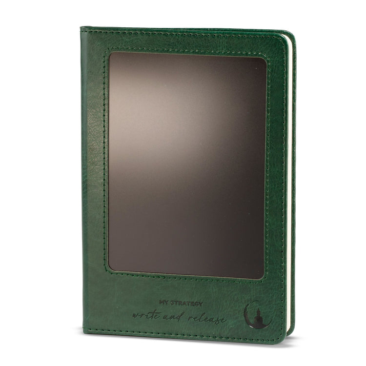 Cuaderno A5 con pantalla LCD borrable – Verde, 80 hojas