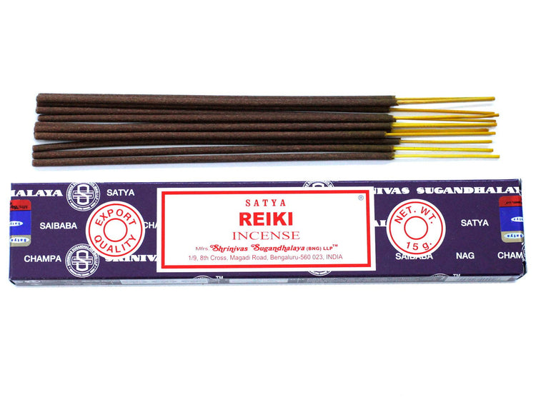 Incienso Satya Reiki – Varillas, 15 g