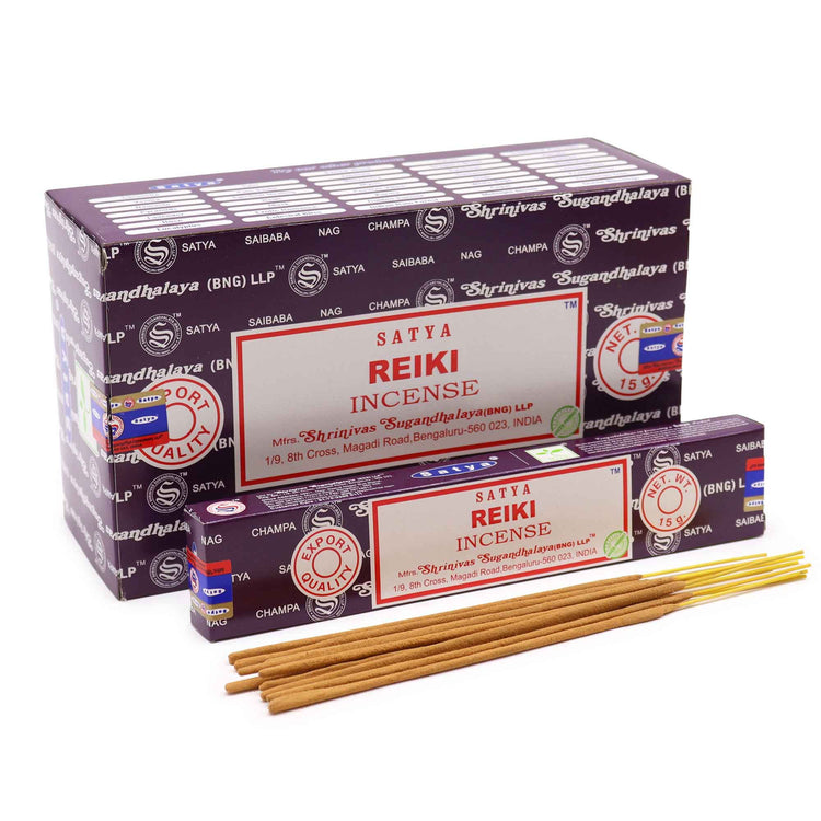 Incienso Satya Reiki – Varillas, 15 g