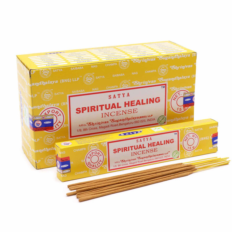 Incienso Satya Sanación Espiritual – Varillas, 15 g