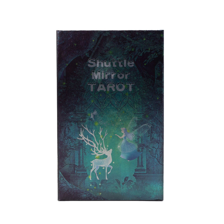 Tarot Shuttle Mirror holográfico – Con folleto y caja