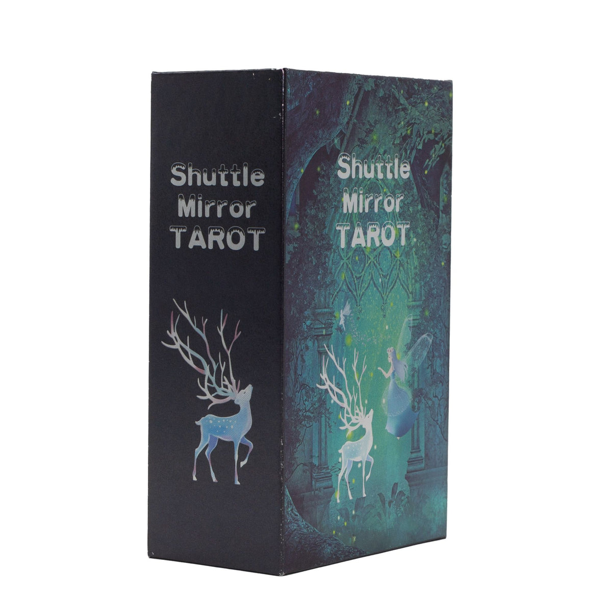 Tarot Shuttle Mirror holográfico – Con folleto y caja