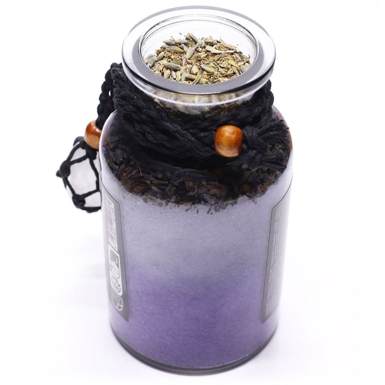 Hechizo de Baño de Bruja con Amuleto de Cristal de Roca - Purificación