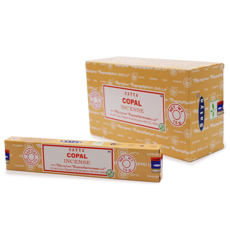 Incienso Satya Copal – Varillas, 15 g