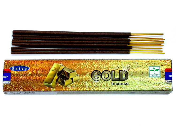 Incienso Satya Oro – Varillas, 15 g