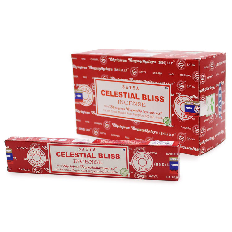 Incienso Satya Celestial Bliss – Varillas, 15 g