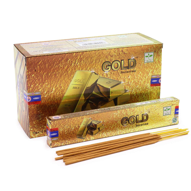 Incienso Satya Oro – Varillas, 15 g