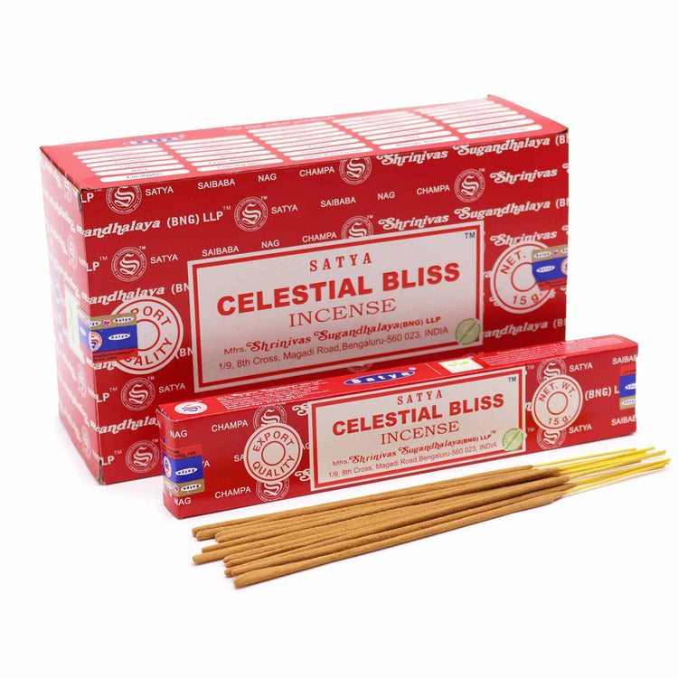 Incienso Satya Celestial Bliss – Varillas, 15 g