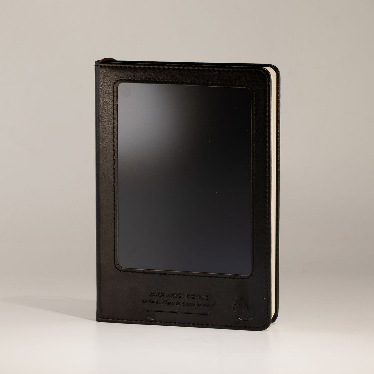 Cuaderno A5 con pantalla LCD borrable – Negro, 80 hojas