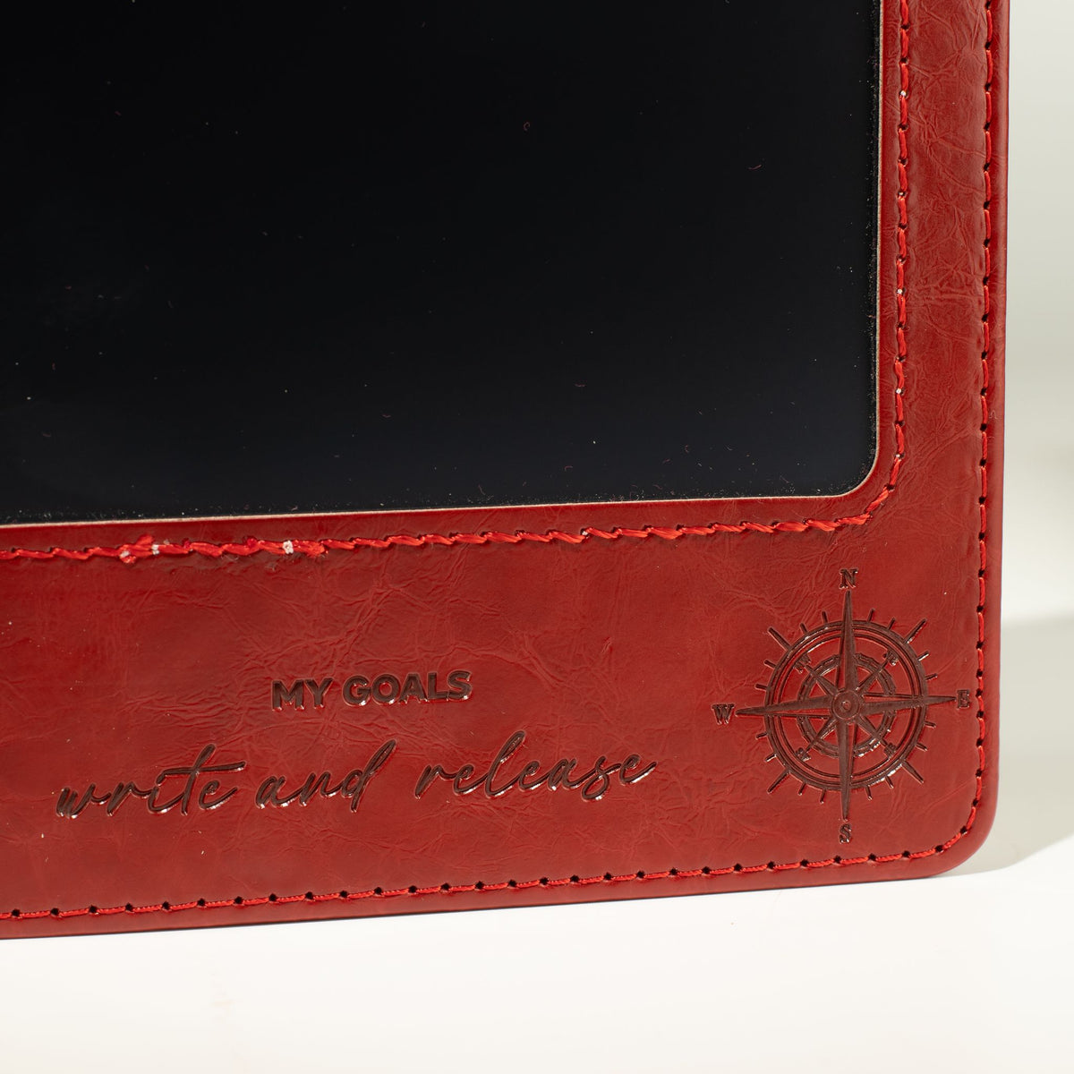 Cuaderno A5 con pantalla LCD borrable – Rojo, 80 hojas