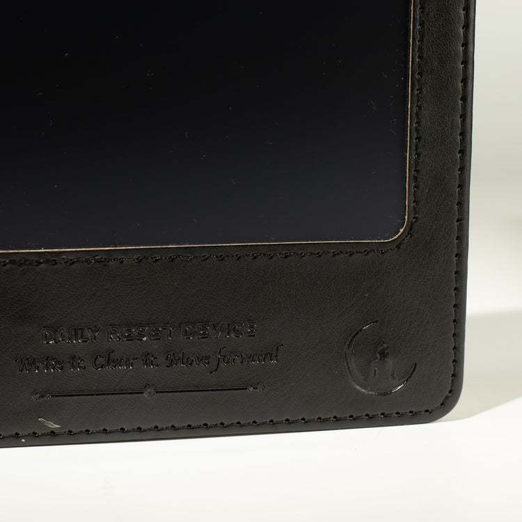Cuaderno A5 con pantalla LCD borrable – Negro, 80 hojas
