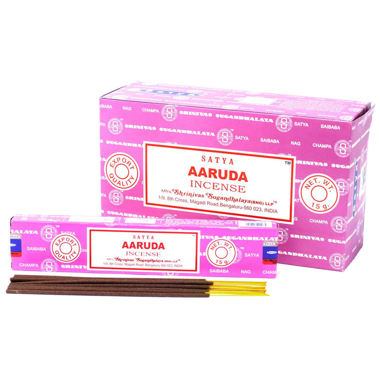 Incienso Satya Aaruda – Varillas, 15 g