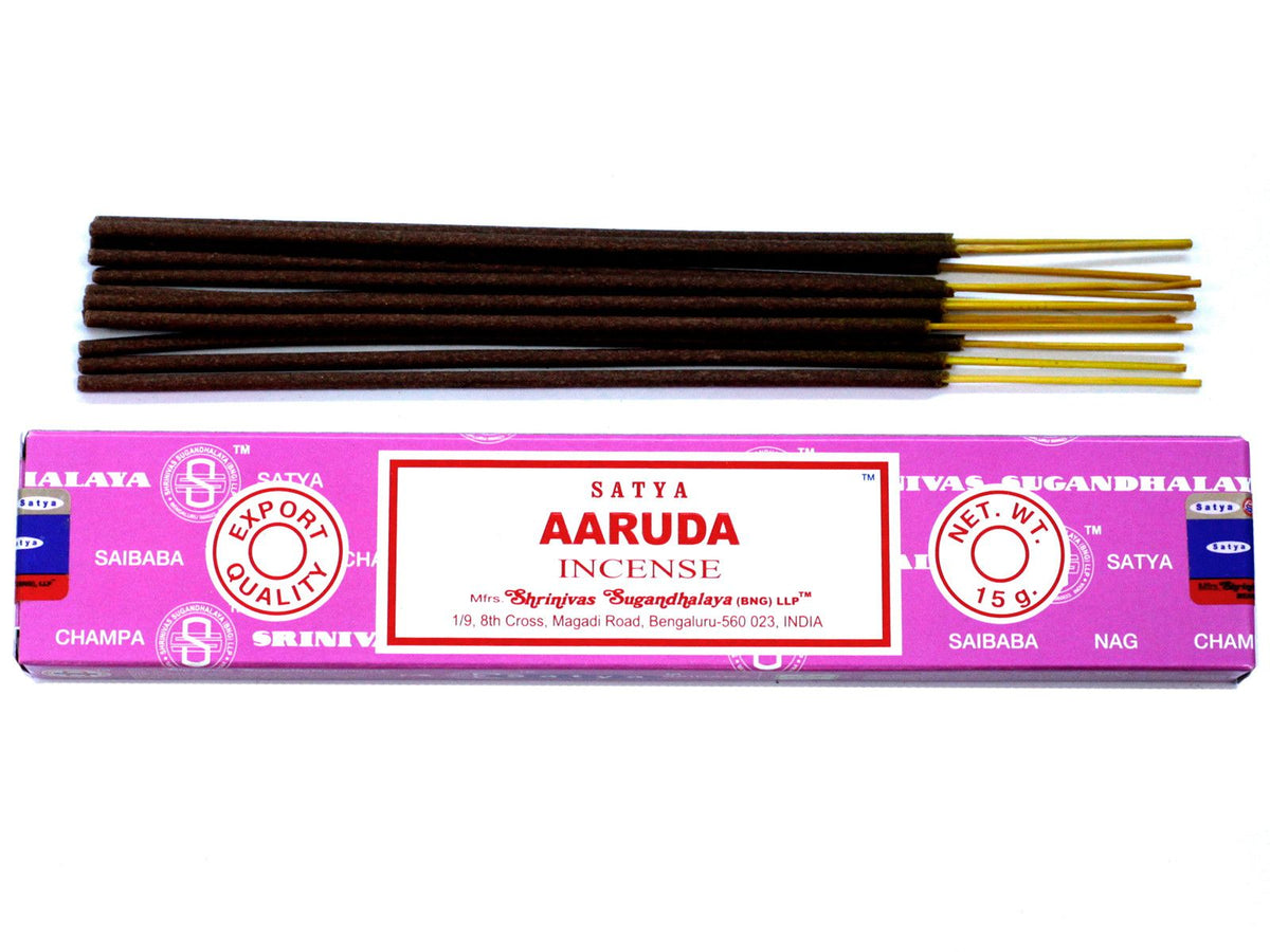 Incienso Satya Aaruda – Varillas, 15 g