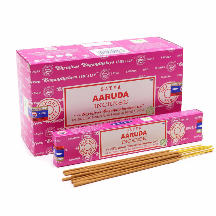 Incienso Satya Aaruda – Varillas, 15 g