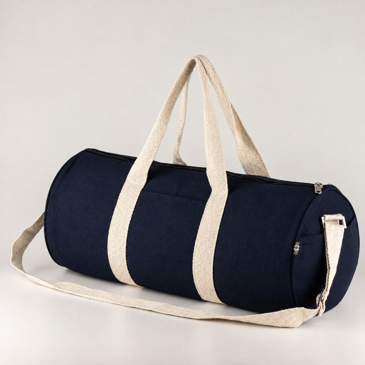 Bolsa de deporte de algodón canvas - Azul marino