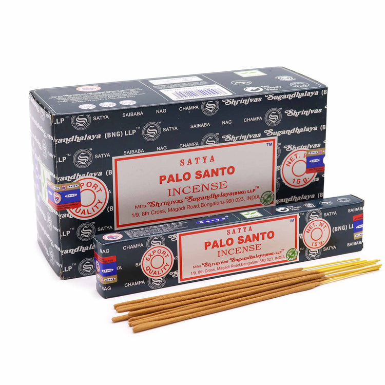 Incienso Satya Palo Santo – Varillas, 15 g