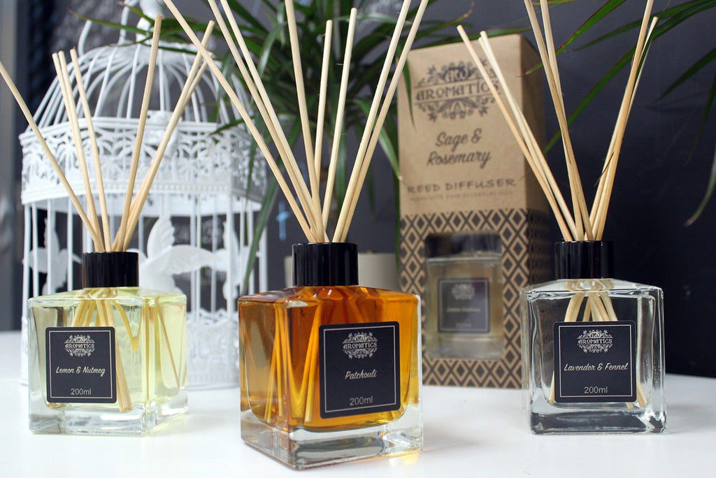 Difusor de Varillas con Aceites Esenciales - Pachulí